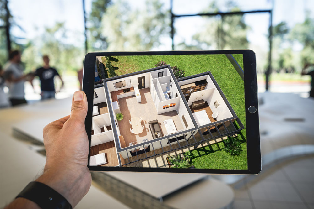Visite virtuelle 360° pour la maison individuelle